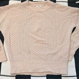 Gently used blush pink Joie sweater